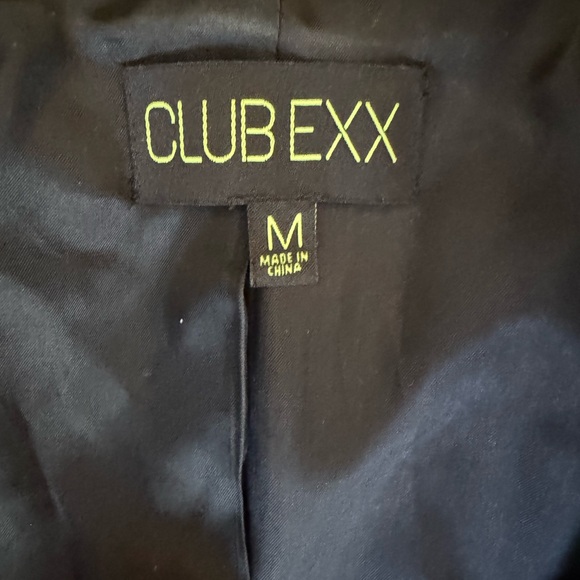 NWOT Club Exx by Dolls Kill Mirrored Color Block Moto Jacket, Sz M& Skirt Sz S - Picture 15 of 16